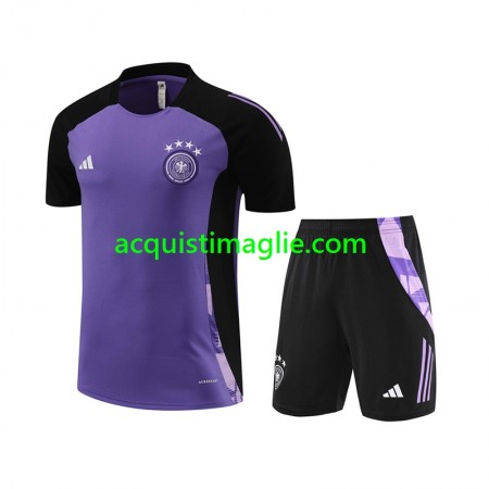 Germania Bambino Maglia da Allenamento Viola 2024